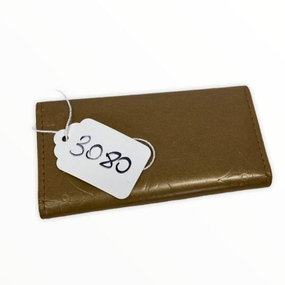 Authentic Louis Vuitton Wallet Keychain Vernis Gold LV Vintage - Picture 4 of 10